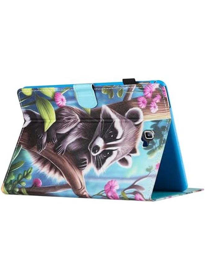 erorex Tablet Samsung Galaxy Tab A6 10.1 Inch 2016 Sm T580 T585 Pu Leather Flip Case Magnetic Card Slot Stand Protective Cover For Galaxy Tab A 10.1 Inch 2016 Raccoon - Image 4