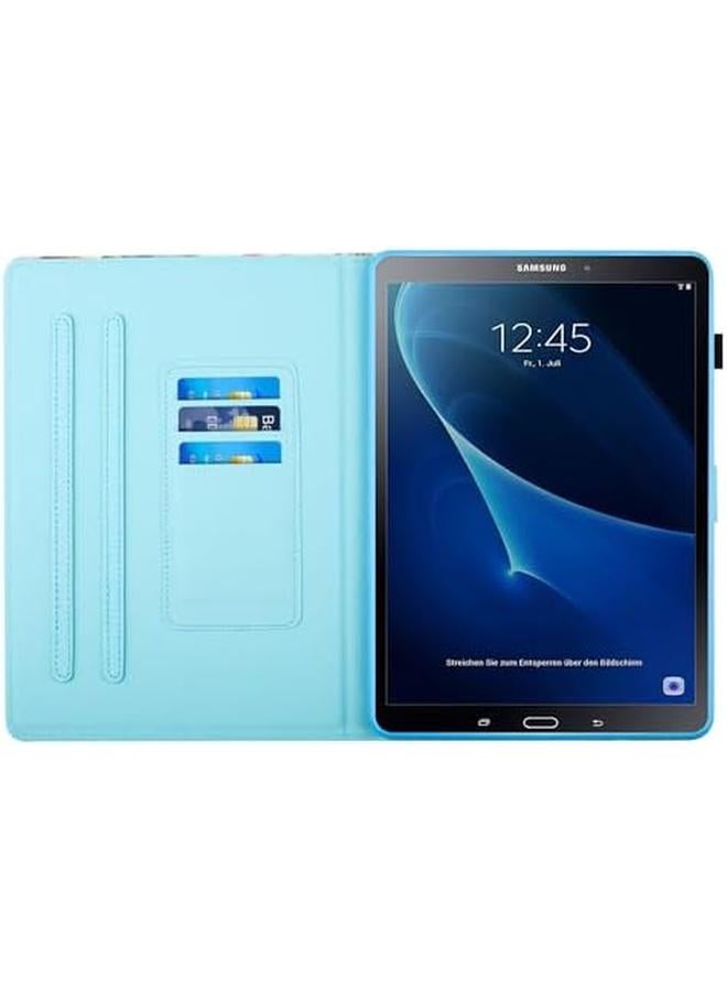 erorex Tablet Samsung Galaxy Tab A6 10.1 Inch 2016 Sm T580 T585 Pu Leather Flip Case Magnetic Card Slot Stand Protective Cover For Galaxy Tab A 10.1 Inch 2016 Raccoon - Image 2