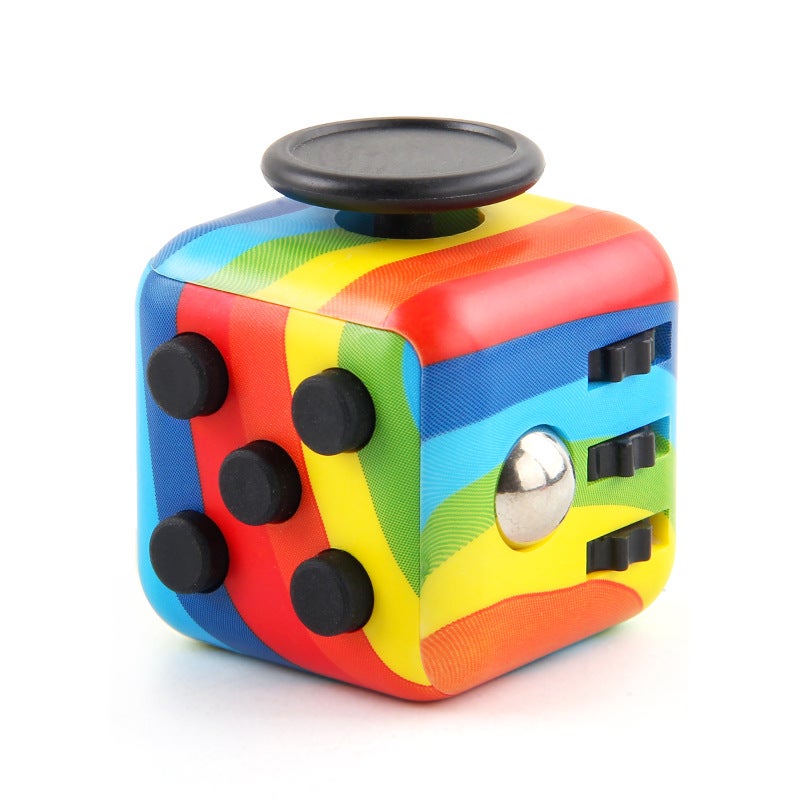 Source Manufacturer Rubik'S Cube Decompression Set Adult Children'S Toys Infinite Rubik'S Cube Dice Novelty Vent Toys - Image 1