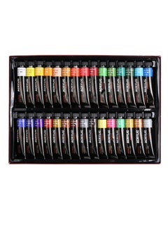 ACRYLIC 30 Colors Acrylic Paint Set Rich Pigments Colors 12ml/Tube Non Toxic Non Fading  - Image 1