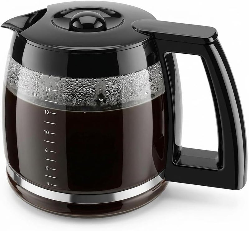 Srempat 14-Cup Coffee Carafe Replacement for Cuisinart Coffeemaker Pt. DCC-2200RC | Fits DCC-3200, DCC-3200P1, DCC-2200, DCC-2600, DCC-2800, DCC-1800FR CBC-7000PCFR, CBC-7400PC Series - Image 2