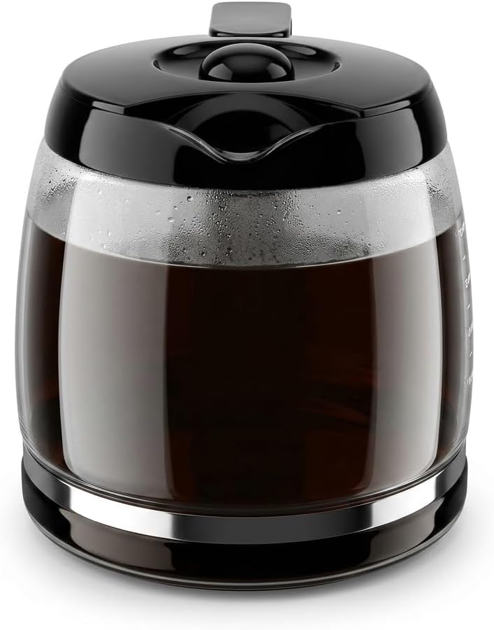 Srempat 14-Cup Coffee Carafe Replacement for Cuisinart Coffeemaker Pt. DCC-2200RC | Fits DCC-3200, DCC-3200P1, DCC-2200, DCC-2600, DCC-2800, DCC-1800FR CBC-7000PCFR, CBC-7400PC Series - Image 5