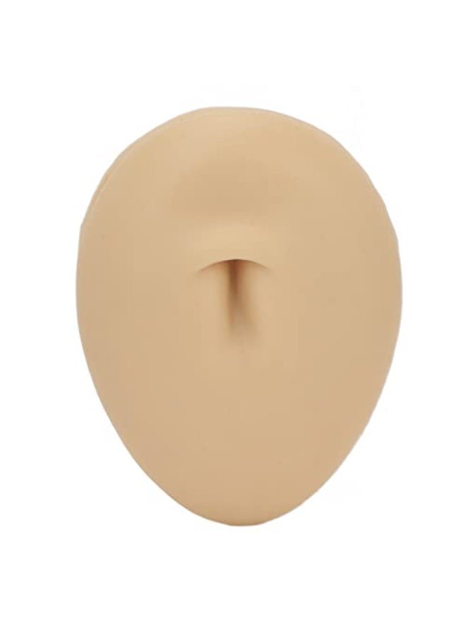 yuyte Silicone Navel Model Display Soft Human Belly Button Model for Acupuncture Human Model Piercing Practice Soft Silicone Flexible Model Body Part Displays for Human Model - Image 1