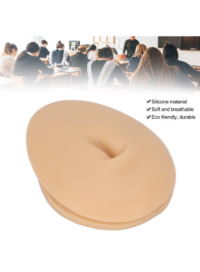 yuyte Silicone Navel Model Display Soft Human Belly Button Model for Acupuncture Human Model Piercing Practice Soft Silicone Flexible Model Body Part Displays for Human Model - Image 4