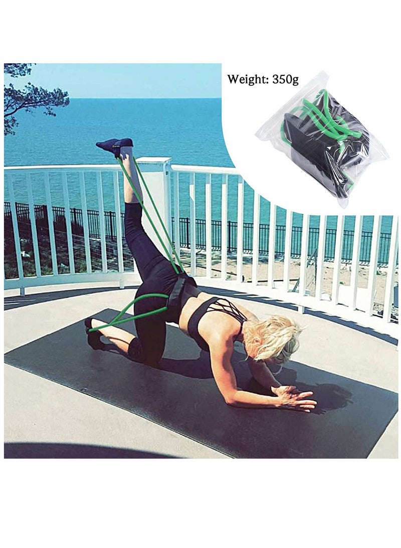 KASTWAVE Resistance Band for Legs Women Fitness Bootie Belt Excercise Booty Butt Belt For Butt Lifter Latex Yoga Fitness Puller Belt Pedal Tension Rope Household Exercise Fitness Equipment 30lbs - Image 5