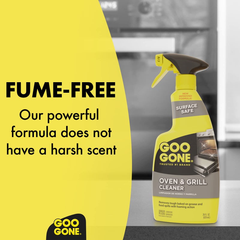 Goo Gone Oven and Grill Cleaner - 28 Ounce - Removes Tough Baked On Grease and Food Spills Surface Safe - Image 4