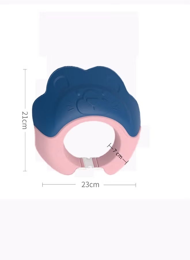 Baby Bath Protective Soft Cap Baby shower caps Baby ear protection shampoo cap Children's shower caps with ear protection The girth is adjustable - Image 2