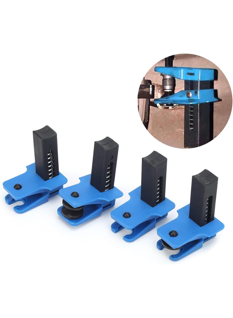 GGOOT 4PCS Oil Pipe Clamp, ABS Material Durable Vertical Pipe Clamp Car Repair Maintenance Accessory Tool for Multiple Size Auto Repair Auto Maintenance Hardware Tools - Image 5