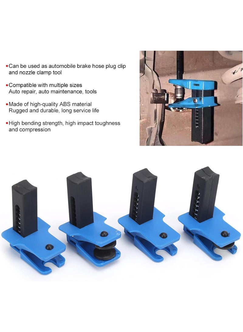 GGOOT 4PCS Oil Pipe Clamp, ABS Material Durable Vertical Pipe Clamp Car Repair Maintenance Accessory Tool for Multiple Size Auto Repair Auto Maintenance Hardware Tools - Image 4