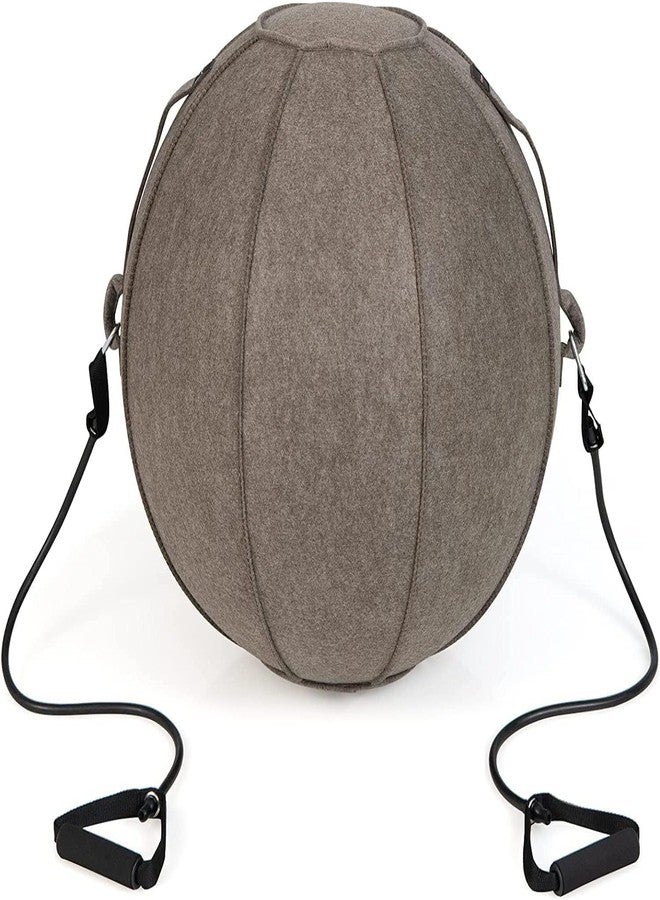 MAPPLE CREATION Pregnancy Ball Birthing Ball, Yoga Ball for Maternity, Labor Birth, Exercise, Physio, Stability Ball Chair for Office with Cover, 65 cm Sitting Ball for Office, Therapy, Home & Fitness - Image 1