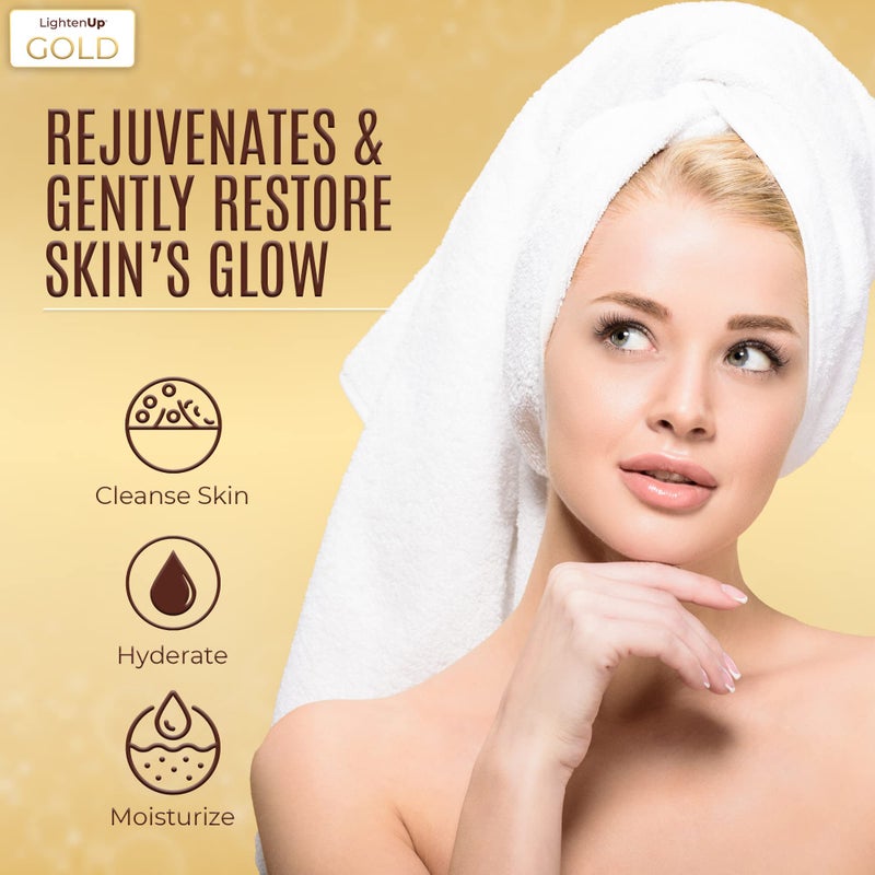 LightenUp Anti-Aging Cleansing Bar Soap 200g - Anti-oxidant Properties, with Shea Butter and Argan Oil - Image 4