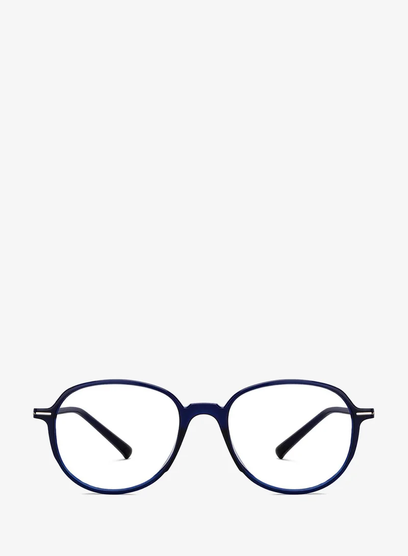 Lenskart Blu Lenskart Blu | Unisex Round Eyeglasses - LB E14792 - Lens Size: 49 Mm