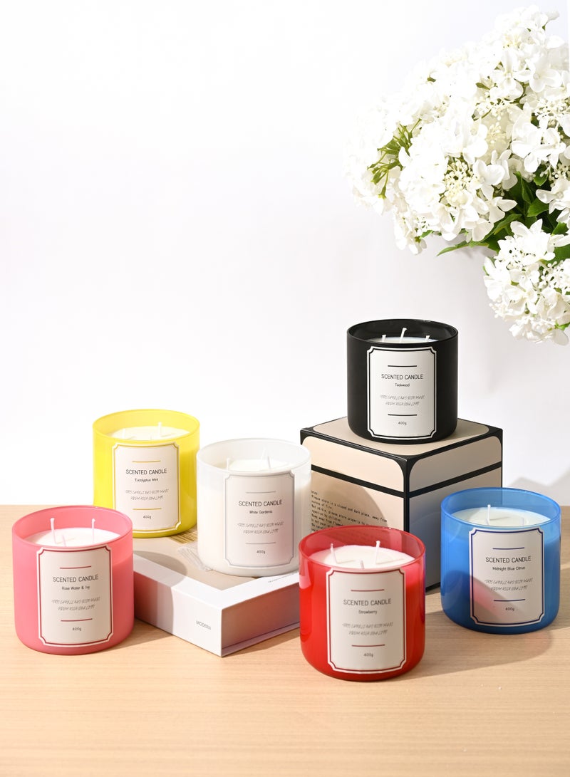 Ollieroo Scented Candle White Gardenia - Image 1