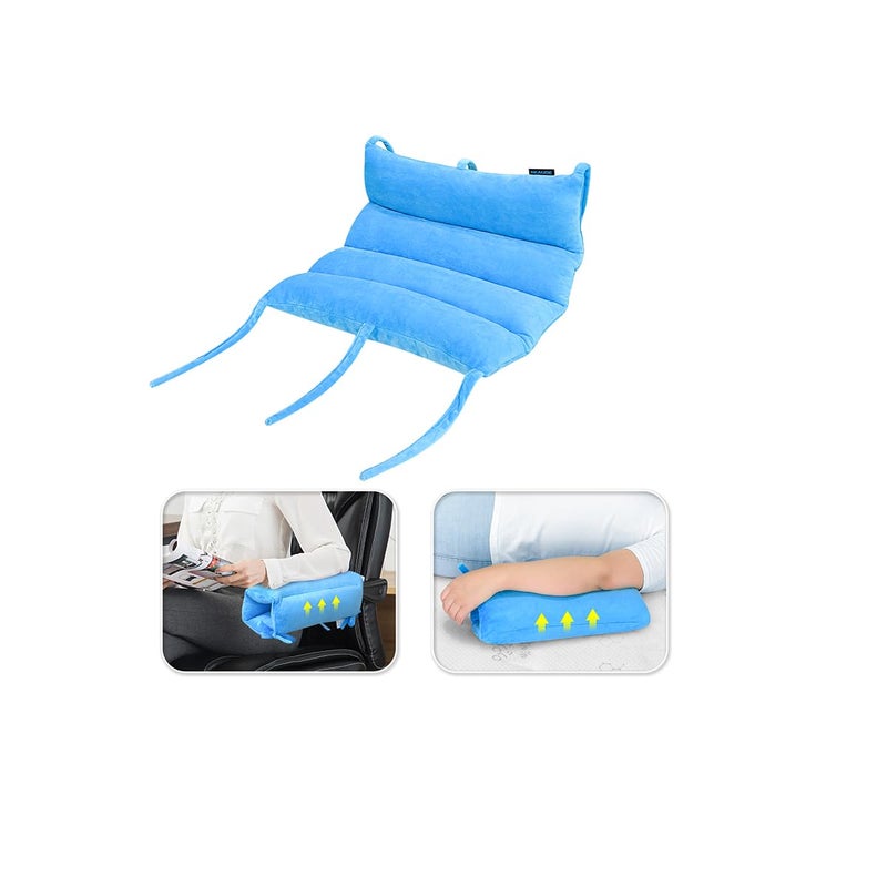 وسادة رفع الذراع NEAUDE بعد الجراحة لدعم الذراع على السرير وسادات دعم الساق وسادات رفع اليد والكاحل لرفع المعصم المكسور ودعم الساق ورفع الركبة للتعافي بعد الجراحة متعددة الاستخدامات