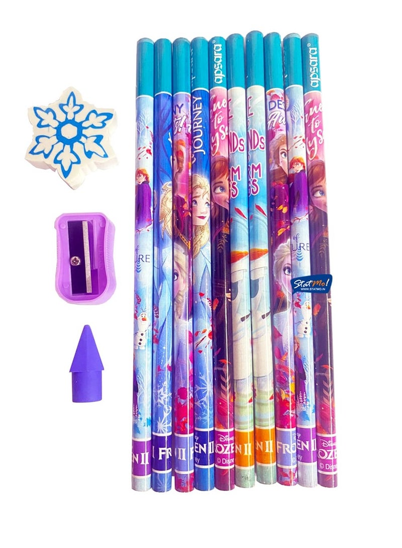 ديزني فروزن أقلام رصاص أبسارا فروزن (عبوة من 10 أقلام) - Image 2