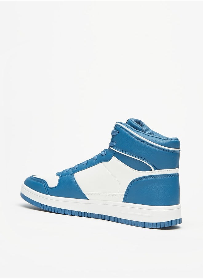 Kappa - Men's Colourblock Lace-Up Sneakers - Image 1