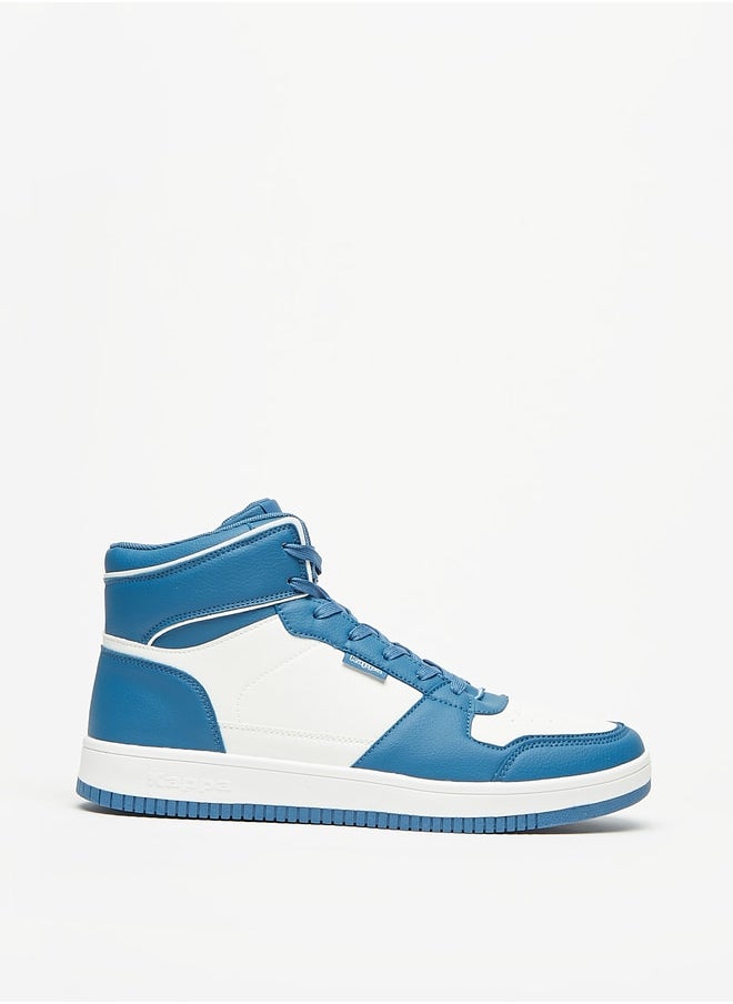 Kappa - Men's Colourblock Lace-Up Sneakers - Image 1