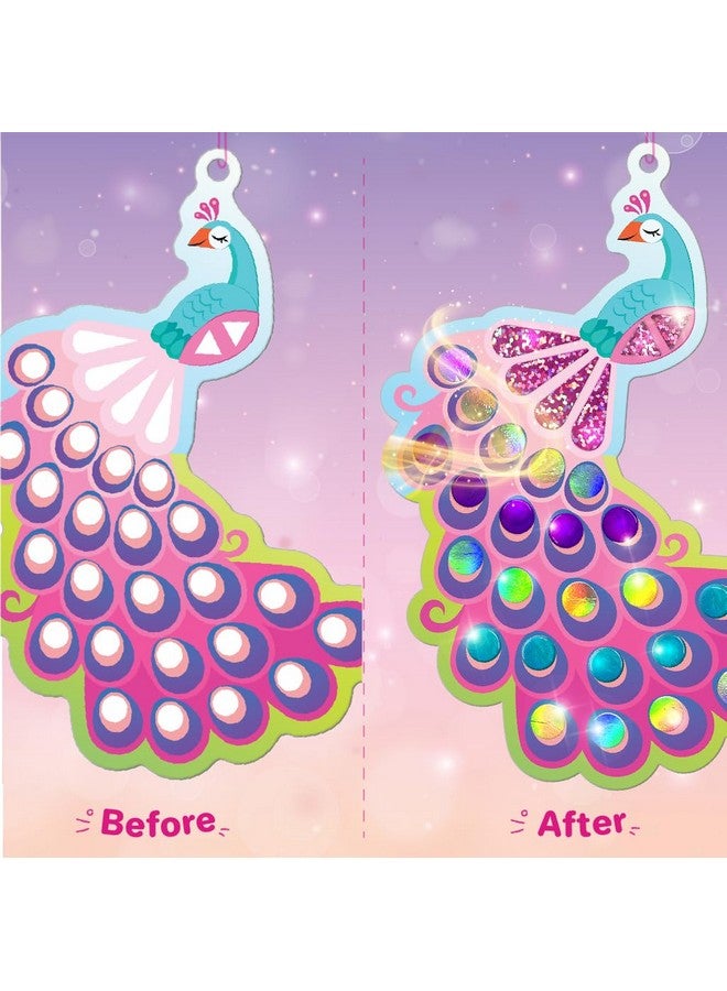 Imagimake مجموعة فنون الأطفال من إيميجيميك - فراشة وببغاء بمرايا موزاييك | مجموعة حرف يدوية | ملصقات فويل للأطفال | مجموعة موزاييك | ألعاب سفر | هدية عيد ميلاد للبنات والأولاد من أعمار 3،4،5،6،7،8 - Image 3