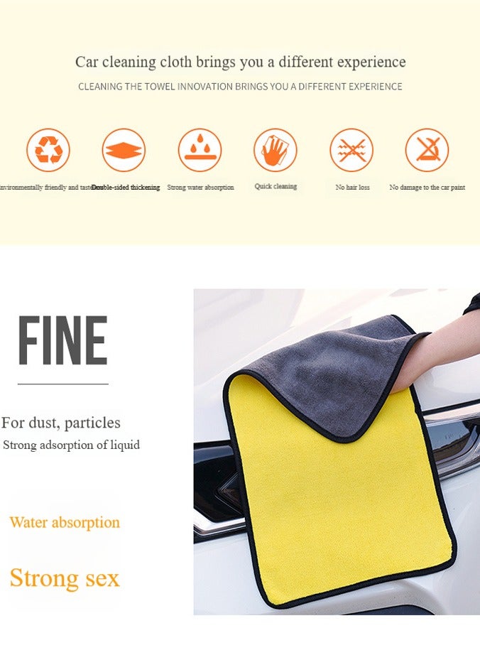 Generic Car wash towel, quick-dry double-sided car wipe, thickened car wash specialized towel, absorbent car wiping towel, thick version  - Image 4