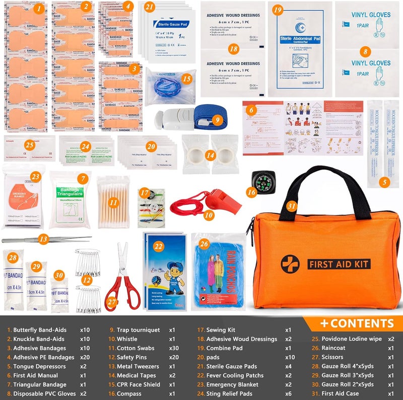 HLWDFLZ Car Emergency Kit with Portable Air Compressor - Image 2