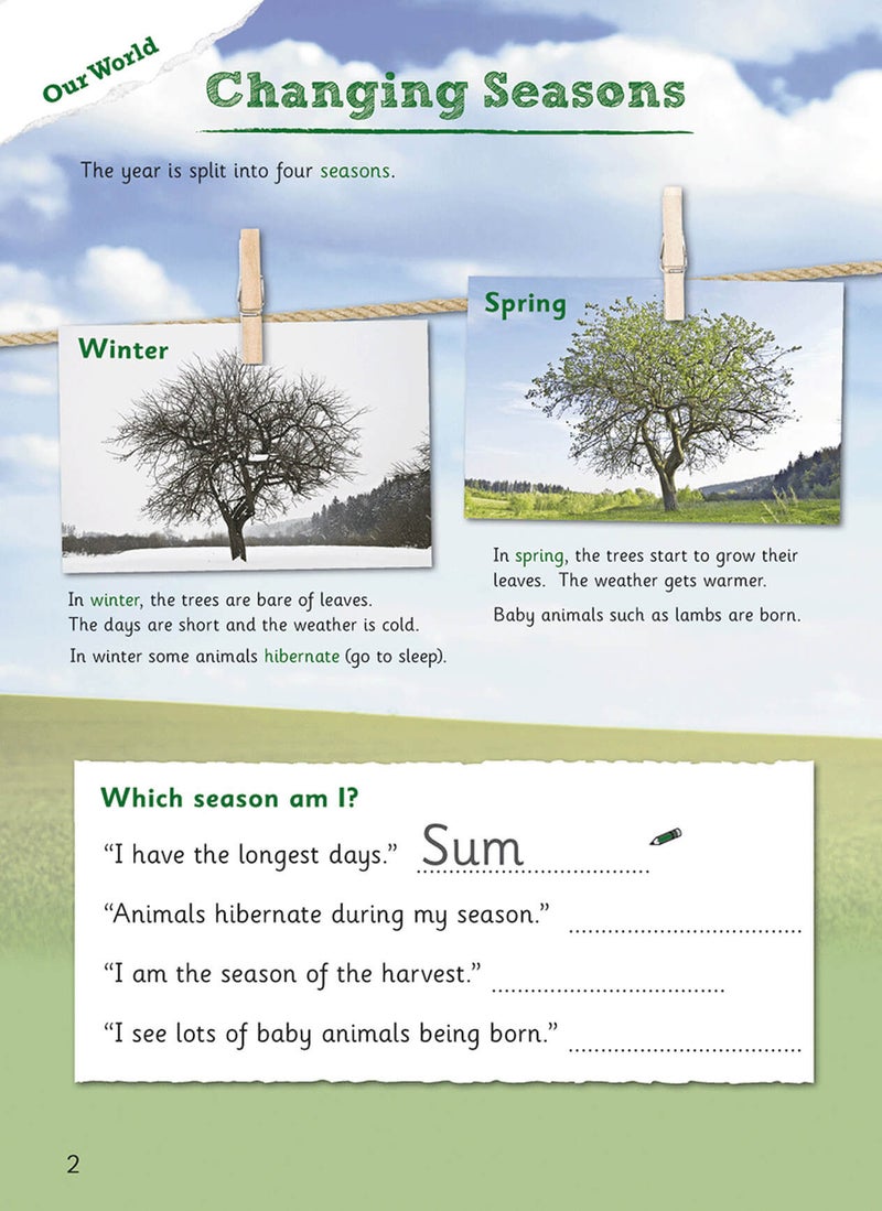 KS1 Science Year 1 Discover & Learn: Study & Activity Book