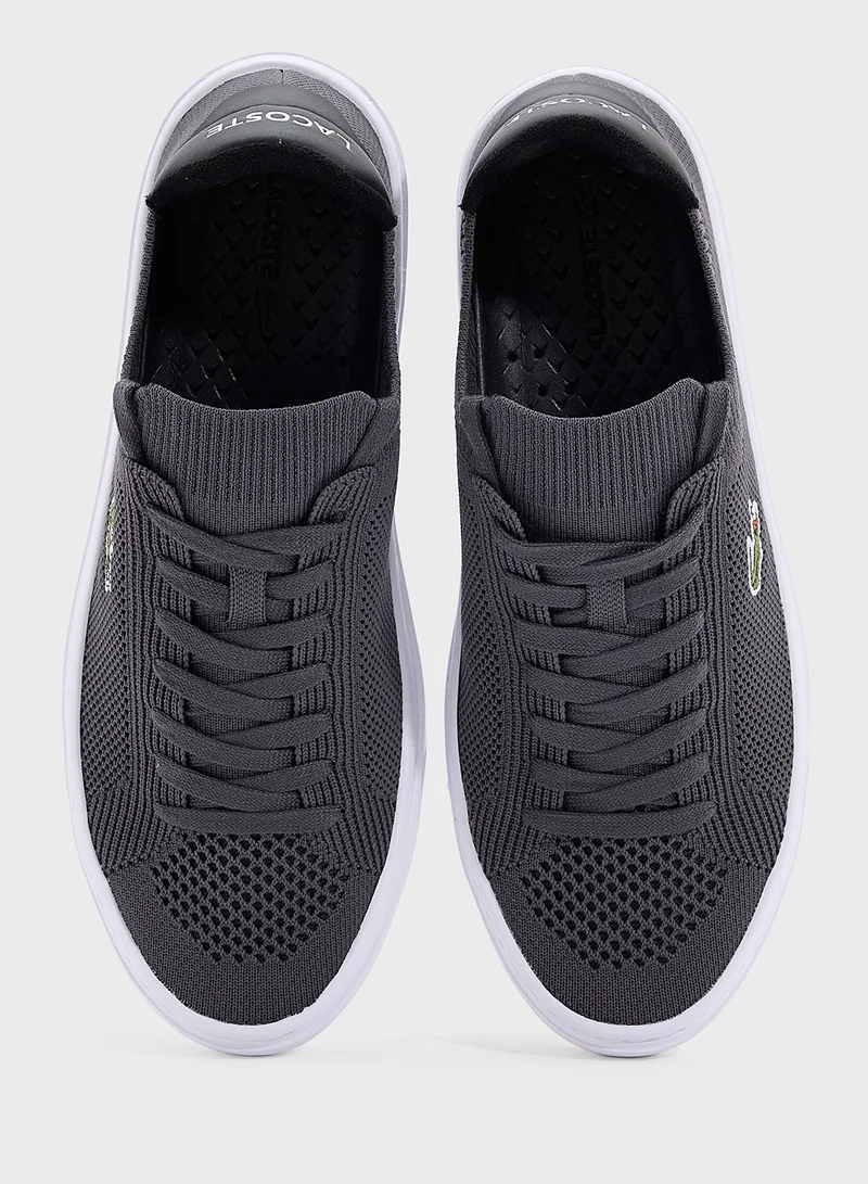 LACOSTE La Pique 2.0 Low Top Lace Up Casual Sneakers