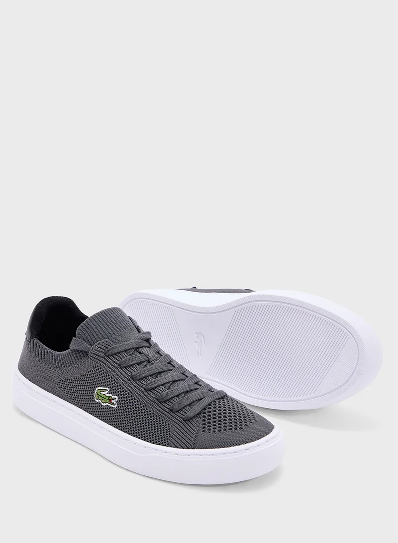 LACOSTE La Pique 2.0 Low Top Lace Up Casual Sneakers