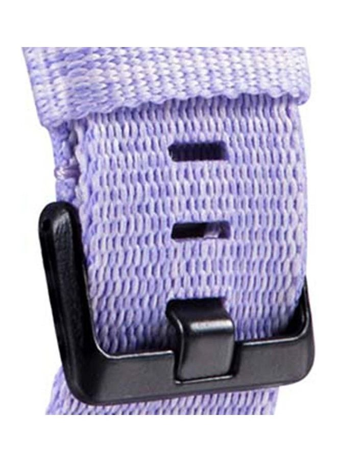 NIBEMINENT unisex Fitbit Versa Canvas Strap  - Image 4