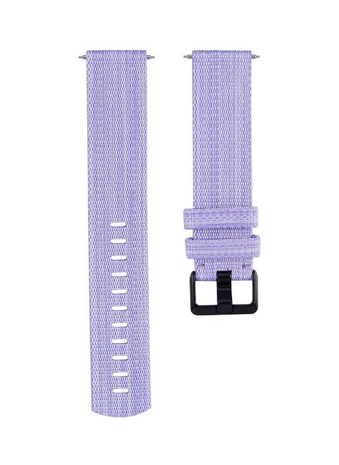 NIBEMINENT unisex Fitbit Versa Canvas Strap  - Image 5