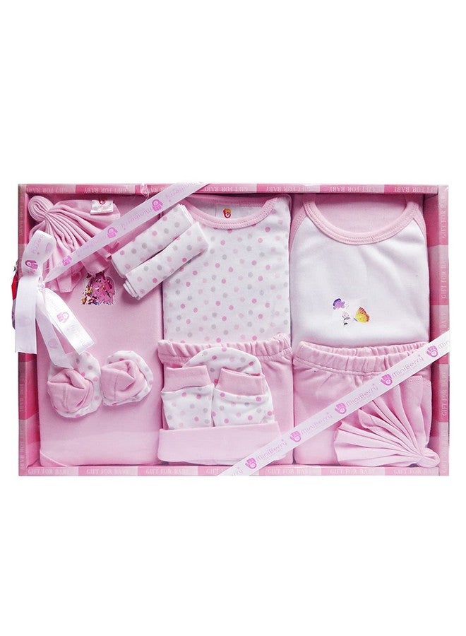 Baby Station 13 Pcs Baby Gift Set Set (Pink) - Image 1