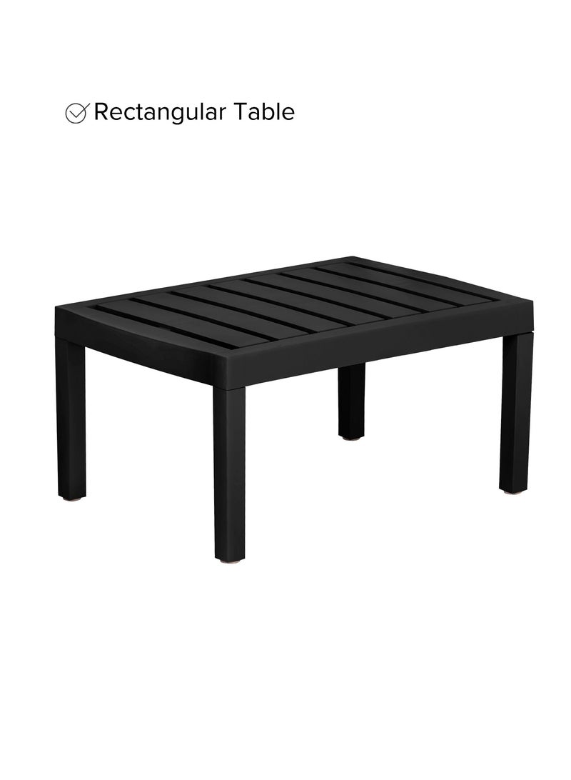 Helal Sofa  Modern Wood Set for 5 Person black - Image 5
