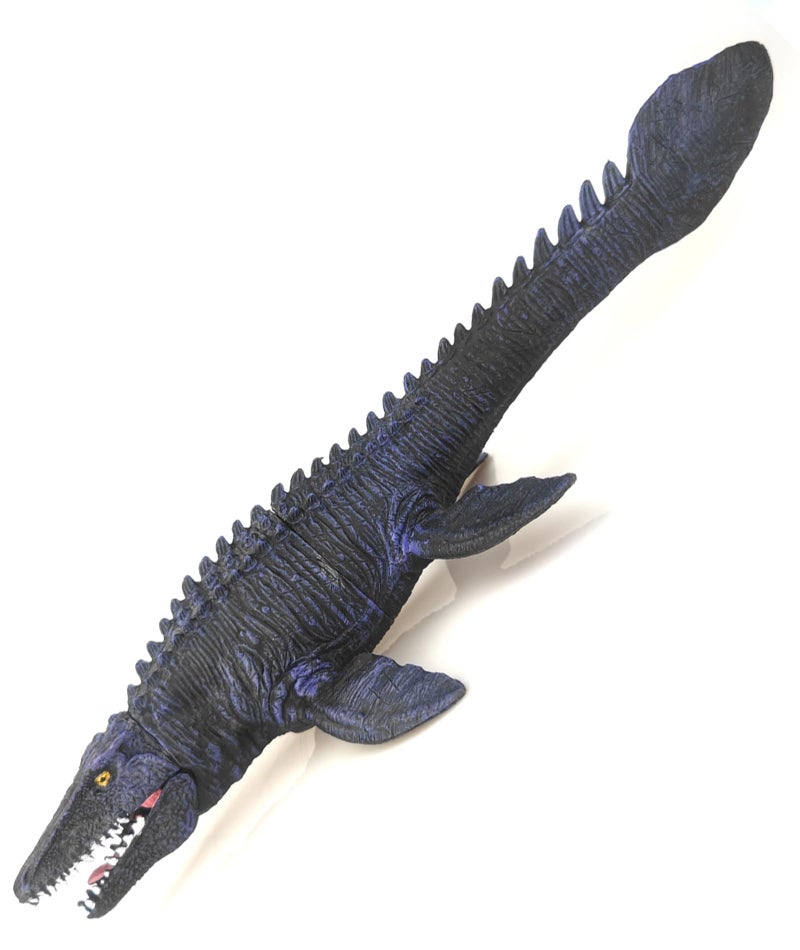 KalamkariX Mosasaurus Toys, Dinosaur Toys, Toys with Movable Mouth, Realistic Mosasaurus Figure for Educational Play, Decorative Display, Party Favors ﻿ - Image 1