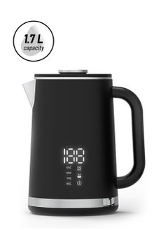 HEROCKX Electric Kettle Touch Smart Kettle 1.7L Cordless Kettle Touch Screen Display Auto Safety Off Boil Dry Protection Five Level Water boiler for Coffee, Tea, Milk  - Image 1