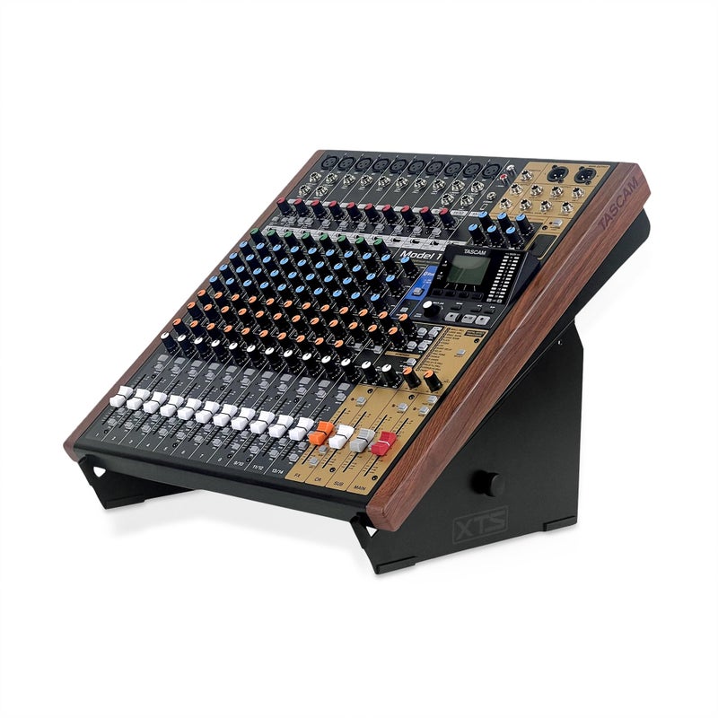 ANALOG CASES XTS Desktop Stand, XL 11.8" - 20.8" Size for Mixer/DJ Controller/Keyboard/Eurorack, Adjustable Length, Easy To Assemble and Resize - Image 1