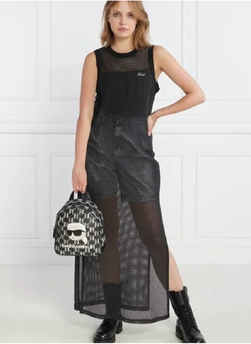 Karl Lagerfeld Paris - Karl Lagerfeld Small K/Ikonik Monogram Backpack in Faux Leather - Image 1
