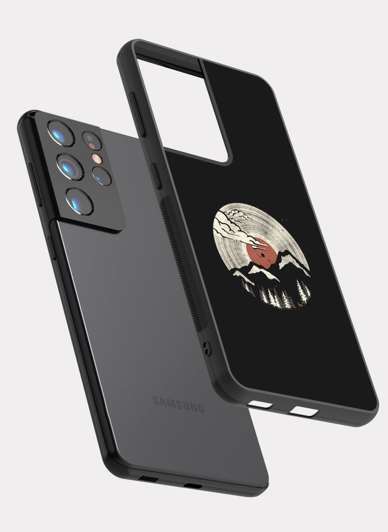 بكسلات كفر سامسونج جالكسي اس 21 الترا جبل ياباني اسود - Image 2