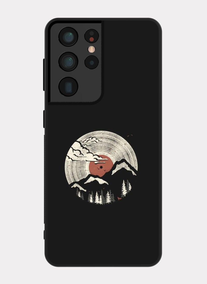 بكسلات كفر سامسونج جالكسي اس 21 الترا جبل ياباني اسود - Image 1