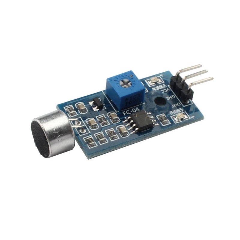 Sound Activated Sensor Module 5pcs High Sensitivity Detection 3.3v 5v Digital Switch Output Bolt Hole Mounting - Image 2
