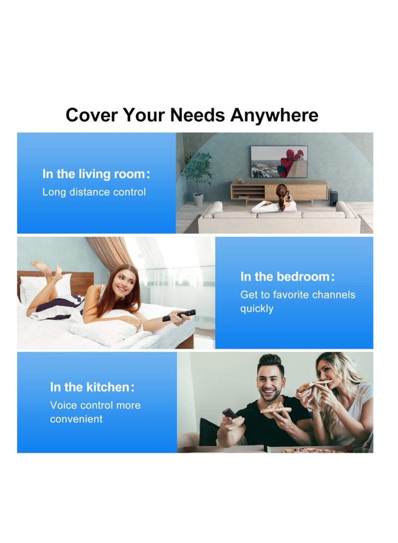 Introducing the Enhanced Voice Control Remote for TCL Android TVs - Upgrade Your Experience with the RC802V. Unlock the Power of Google Voice Functionality, Complete with Dedicated Buttons for Seamles