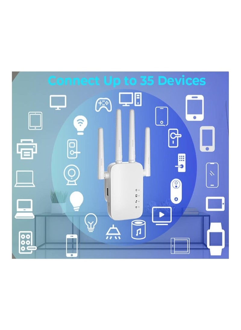 Arabest WiFi Extender, 300Mbps WiFi Range Extender, Plug And Play、 Up to 10000 Square Feet Of WiFi Range Extender, New WiFi Extender Signal Enhancer For Homes  - Image 4