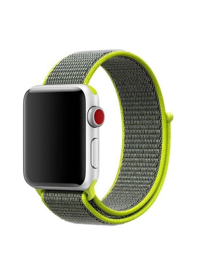 Generic - Nylon Sport Band for Apple Watch 45mm,Soft Replacement Strap for iWatch Series 7 - Image 1