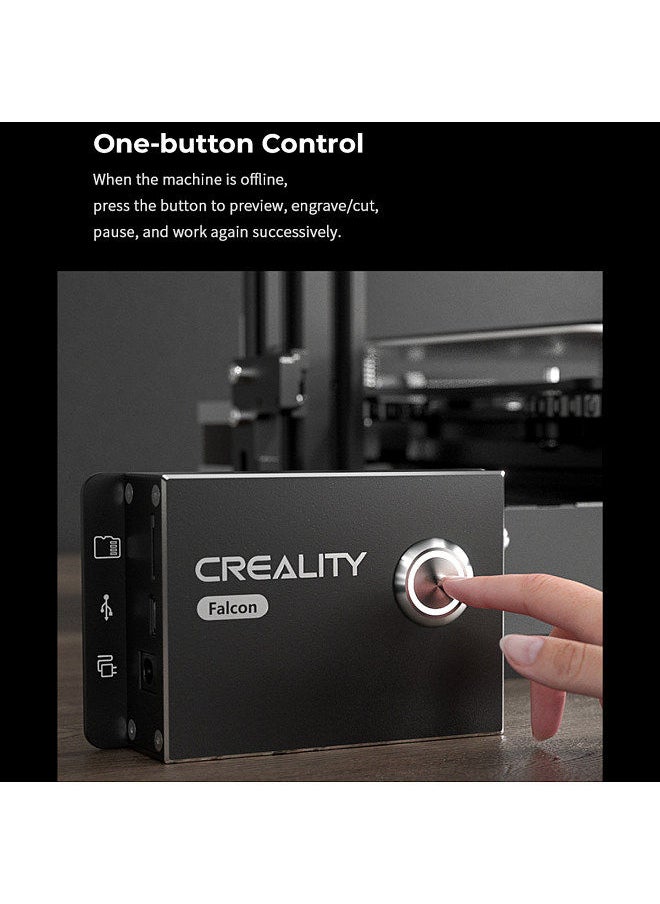 Creality 3D - 5W Lase Module 0.06x0.06mm Laser Spot Compatible with CR-10 Mini/Ender-2 Pro/Ender-3 Neo/ Ender-3 v2 Neo/ Ender-3 Max Neo/ Ender-3 Pro/ Ender-3 S1/ Ender-3 S1 Pro/ Ender-3 S1 Plus Engraving Machine - Image 1