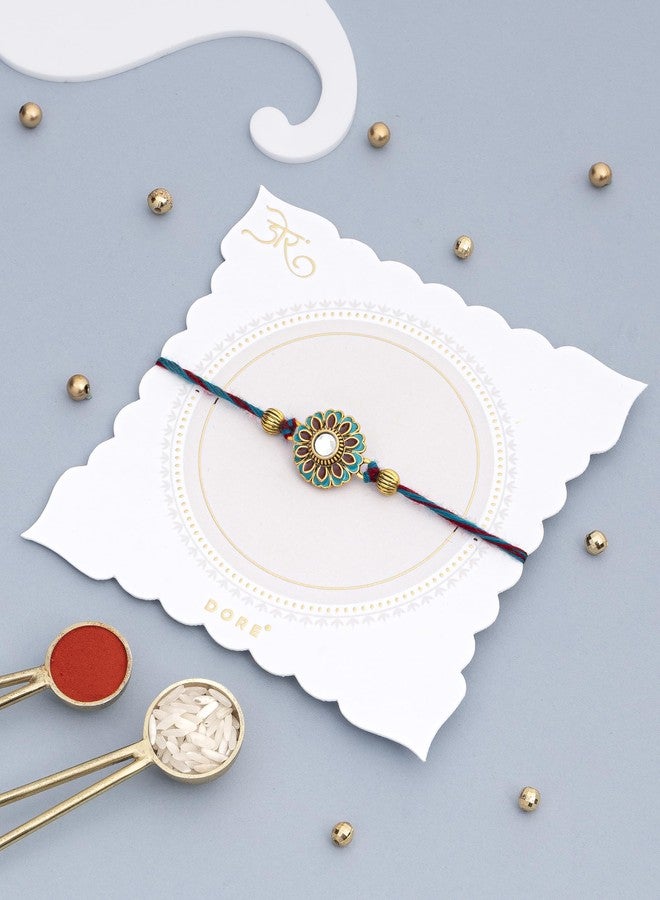 DORE® Rakhi Set For Brother Rangon Ki Mala - Image 2