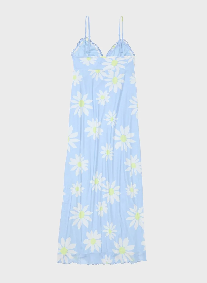 American Eagle Strappy Floral Dress