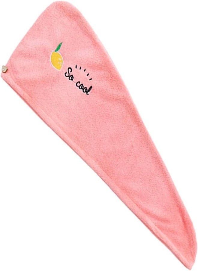 Reexplore Super Absorber Microfibre Hair Drying Towel for Women Hair Wrap Turban for Wet Hairs Lightweight & Soft Head Towel (Pink) - Image 2