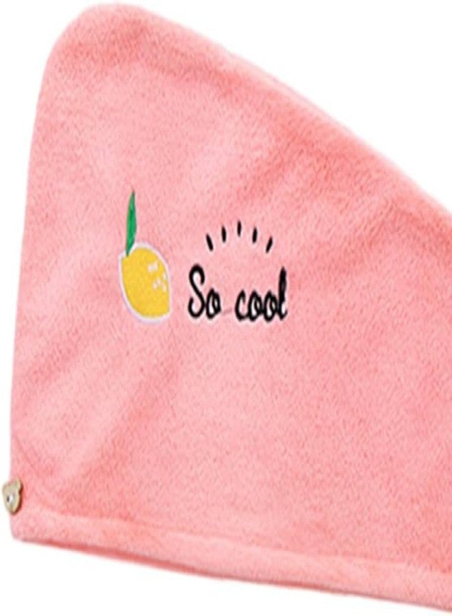 Reexplore Super Absorber Microfibre Hair Drying Towel for Women Hair Wrap Turban for Wet Hairs Lightweight & Soft Head Towel (Pink) - Image 3