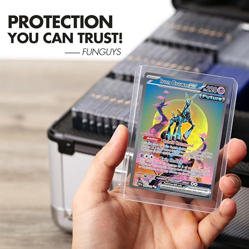 FunGuys Toploader Storage Box, Sports Card Storage Case, Top Loader Card Storage, Top Loader Storage Boxes, Trading Card Case Holds 600+ Card, One Touch Card Holder - Image 5