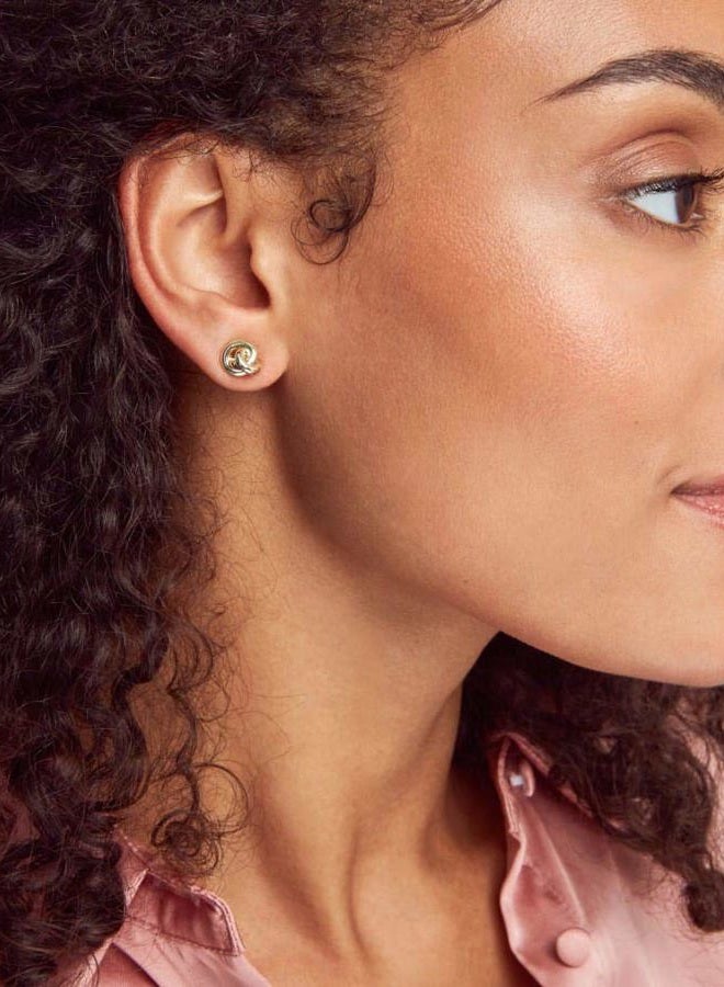 Kendra Scott Presleigh Stud Earrings, One Size, Brass Metal - Image 2