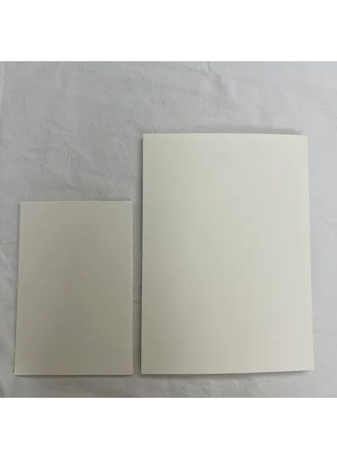 50 Pcs A6 Thick Ivory White Blank Cardstock Sheets For Heavy Duty Craft Writing - Image 3