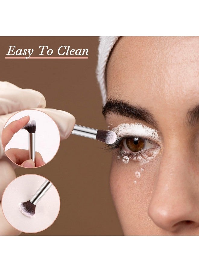 Sliverdew 10Pcs Eyelash Extension Cleaning Brush Lash Bath Brushes For Cleansing Lash Shampoo Cleansing Brushes Lash Cleanser Supplies Kit For Eyelash Extensions Gift For Women - Image 3